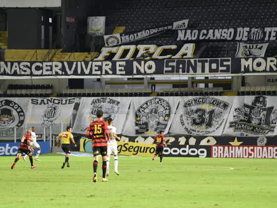 Imagem do artigo:Santos escalado com estreia para enfrentar o Sport em duelo direto