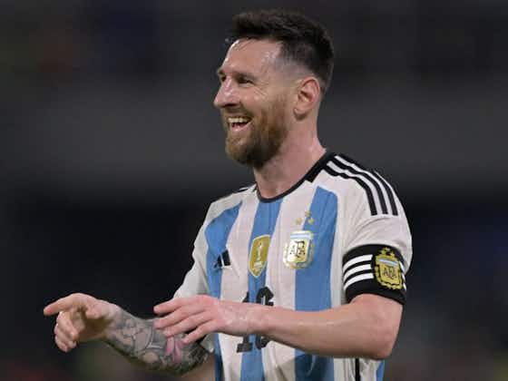 Imagem do artigo:️⚽️ Histórico! Messi marca o gol número 100 pela seleção da Argentina