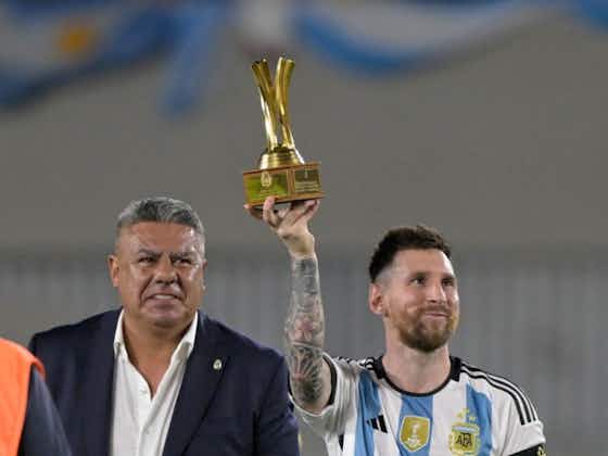 Imagem do artigo:📹 Messi levanta a taça de novo! Veja imagens da incrível festa argentina