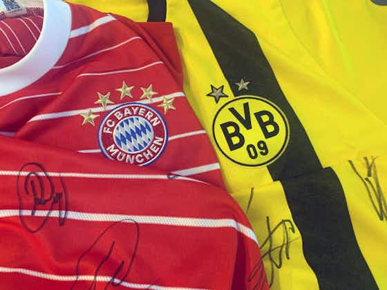 Imagem do artigo:🇩🇪 Quer ganhar uma camisa autografada do Bayern ou do Borussia Dortmund?