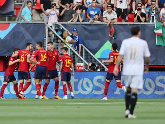 Imagem do artigo:Rodri 'decide' de novo, Espanha bate a Itália e vai à final da Nations