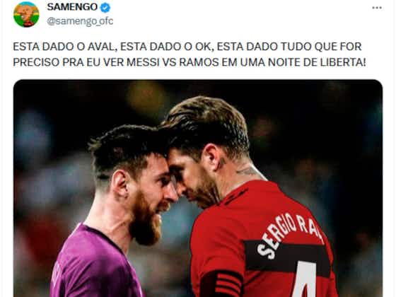 Imagem do artigo:Messi na Libertadores? Possibilidade leva a internet à LOUCURA 😂