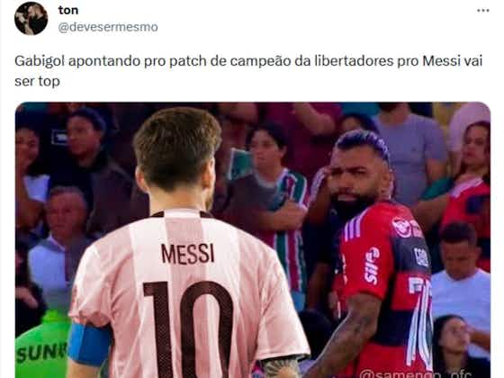 Imagem do artigo:Messi na Libertadores? Possibilidade leva a internet à LOUCURA 😂