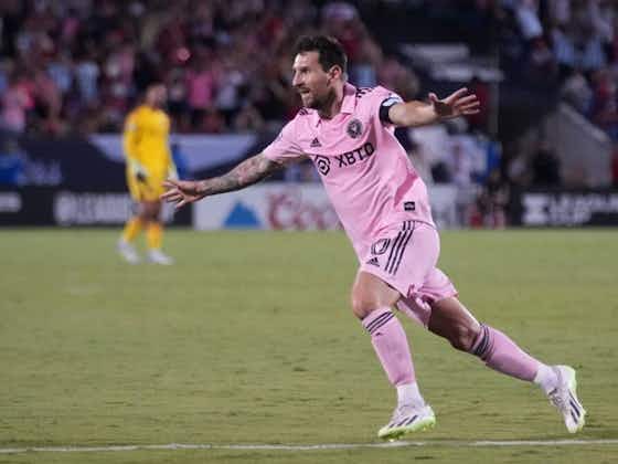 Imagem do artigo:Messi brilha com golaços, e Inter Miami avança nos pênaltis na Leagues Cup
