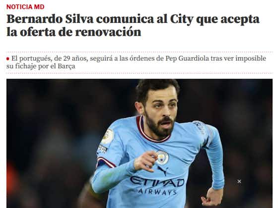 Imagem do artigo:🔄 City renova com Bernardo, novo parça de CR7 e +: o mercado de terça