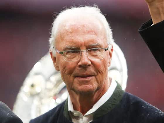 Imagem do artigo:⚫️ Morre Franz Beckenbauer, lenda do futebol alemão, aos 78 anos
