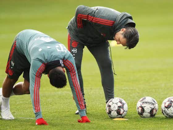 Image de l'article :Tolisso de retour à l'entrainement collectif avec le Bayern 📸