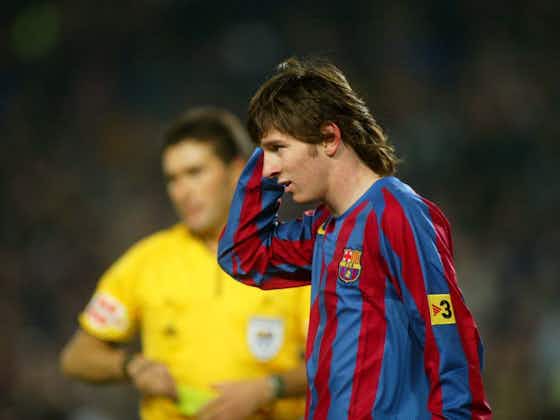 Image de l'article :🎥 Il y a 15 ans, Messi faisait ses débuts avec le Barça ❤️