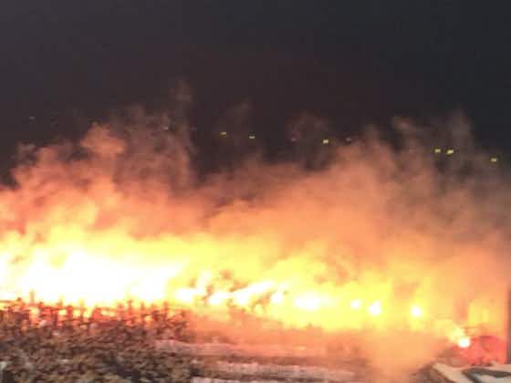 Immagine dell'articolo:🎥 L'incredibile atmosfera in Partizan Belgrado-Stella Rossa Belgrado