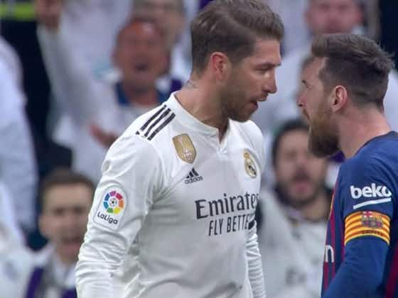 Immagine dell'articolo:🎥 Sergio Ramos colpisce al volto Messi, lui lo affronta a muso duro