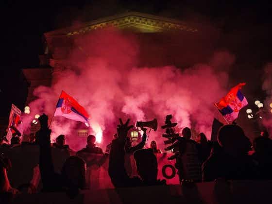 Immagine dell'articolo:🎥 Le incredibili immagini del Derby di Belgrado