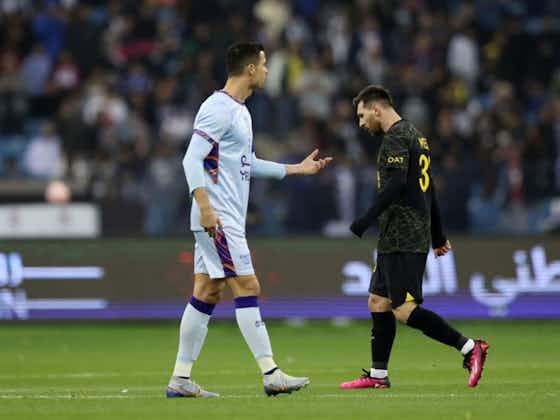 Immagine dell'articolo:🎥 Leo la sblocca, poi i primi 'Siu' d'Arabia: HL dell'ultimo Messi 🆚 CR7