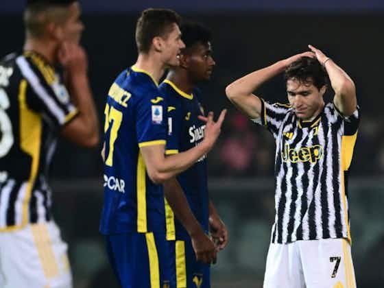 Immagine dell'articolo:📸 La Juve si ferma ancora: 2-2 col Verona e Inter a +9 💥 Addio Scudetto?