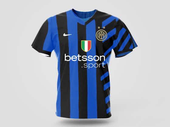Immagine dell'articolo:📸 Inter, ecco la 1ª maglia 24/25: strisce asimmetriche e seconda stella ⭐