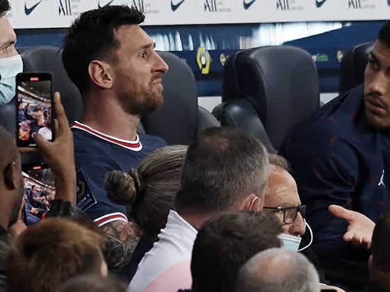 Artikelbild:Böser Blick: Lionel Messi löst bei PSG erste Polemik aus