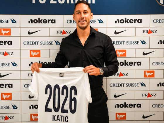 Artikelbild:Nikola Katic bindet sich langfristig an den FCZ