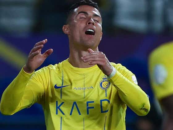 Artikelbild:Ronaldo kassiert eine Sperre für seine obszöne Geste