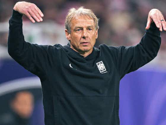 Artikelbild:Jürgen Klinsmann in Südkorea hochkant gefeuert