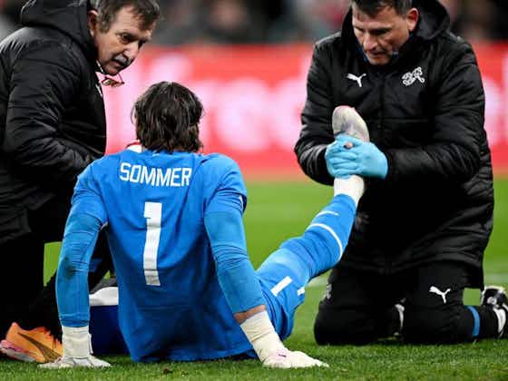 Artikelbild:Nati-Schock: Yann Sommer verletzt sich gegen Dänemark