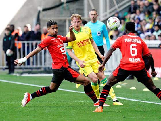 Image de l'article :Face au Stade Rennais, le FC Nantes aussi marque le pas