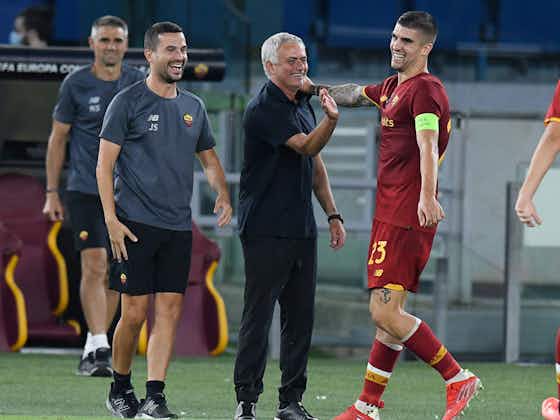 Image de l'article :Mourinho : « Satisfait du résultat, mais je n’ai pas aimé le jeu proposé » AS Roma 5 – 1 CSKA Sofia