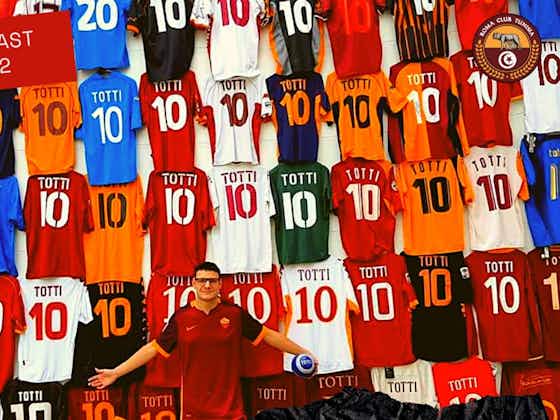 Image de l'article :Interview exclusive avec Denis Conte qui nous parle de sa collection de maillots Totti