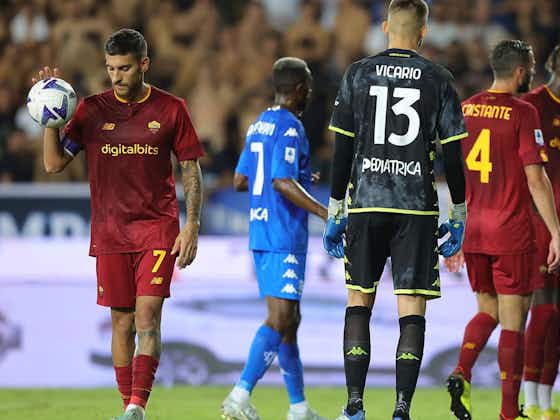 Image de l'article :AS Roma / Empoli – J21 : précédents et forme actuelle des équipes.