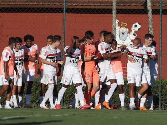 Imagem do artigo:São Paulo elimina o Coritiba e avança às quartas da Copa BR Sub-20
