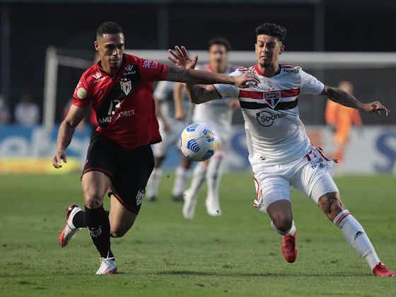 Imagem do artigo:São Paulo tem cinco jogadores pendurados contra o América-MG