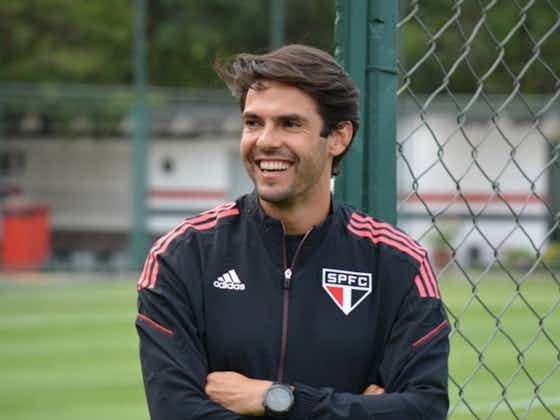 Imagem do artigo:Kaká comenta sobre a possibilidade de assumir como técnico do Sub-20 do São Paulo