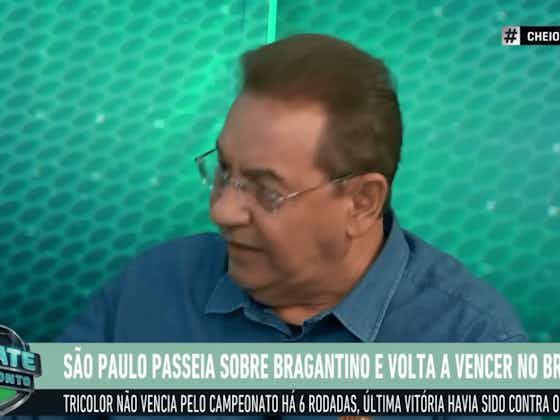 Imagem do artigo:Flávio Prado reafirma que Bragantino é maior e diz que ninguém pode tomar 3×0 do São Paulo