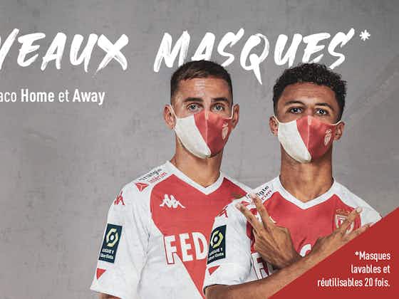 Image de l'article :L’AS Monaco lance deux nouveaux masques Home et Away