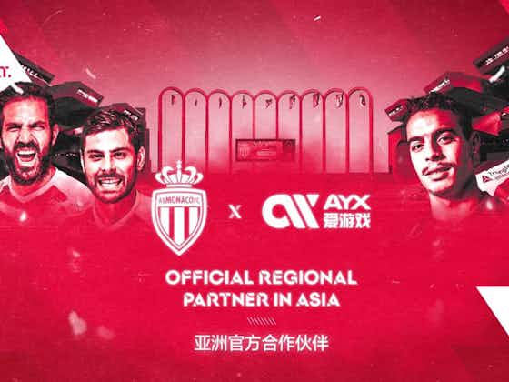 Article image:AYX becomes AS Monaco’s official regional partner in Asia