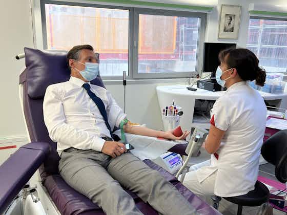 Image de l'article :L’AS Monaco engagé pour le don du sang