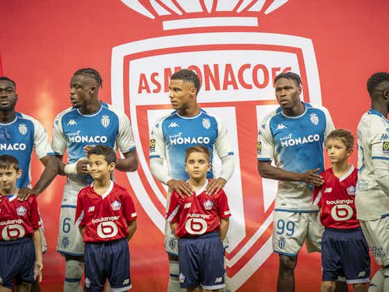 Image de l'article :Le groupe de l’AS Monaco pour la réception du Stade Brestois