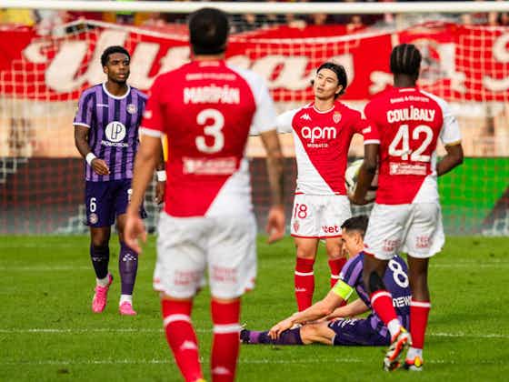 Article image:AS Monaco lose to clinical Toulouse