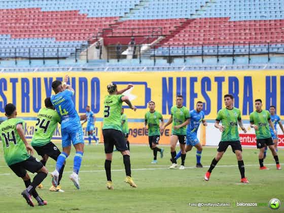 Image de l'article :Dvo Rayo Zuliano y Zamora FC igualaron a un gol en el inicio de la Jornada 11 de la Liga FutVe