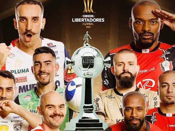 Imagen del artículo:Brasileños Cascavel y Joinville define campeón de la Libertadores Futsal 2023