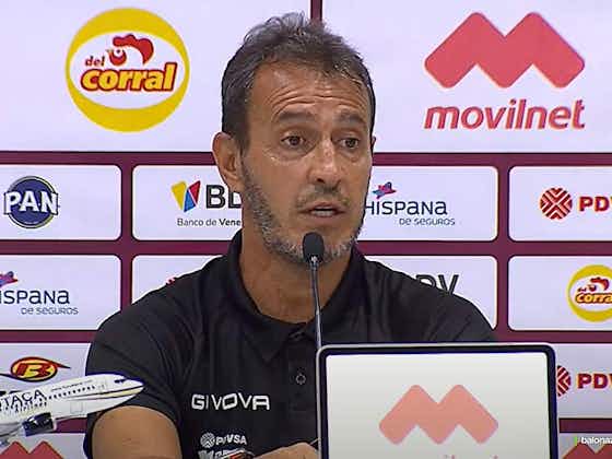 Imagen del artículo:El entrenador Vinotinto Fernando Batista: “Van cuatro partidos y hay que ir paso a paso”