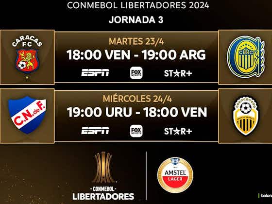 Imagen del artículo:Los clubes venezolanos vuelven a jugar Copa CONMEBOL Libertadores y Sudamericana