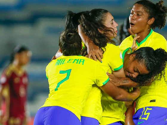 Imagen del artículo:La Vinotinto Sub-20 Femenina cayó ante Brasil y ahora le toca definir contra Chile