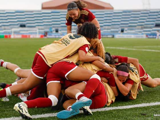 Article image:A pesar de la derrota la Vinotinto Femenina Juvenil puede clasificar al Mundial de Colombia