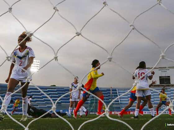 Imagen del artículo:Juveniles venezolanas sufrieron su segunda derrota ante Colombia en el Sudamericano