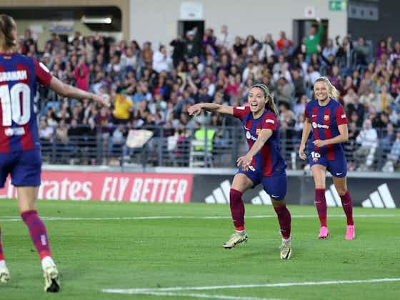 Artikelbild:Nächster Clásico-Erfolg: Barça-Frauen feiern souveränen 3:0-Sieg bei Real Madrid