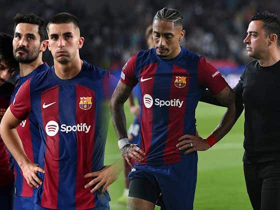 Artikelbild:„Desaster“: Xavi zieht über Schiri her – Europa-K.o. für Barça „ein harter Schlag“
