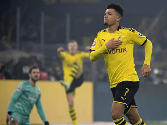 Article image:Michael Zorc says Jadon Sancho will stay at Borussia Dortmund