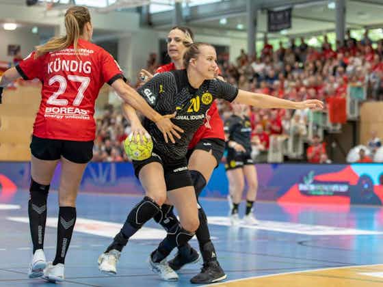 Artikelbild:Handball-Damen unterliegen Thüringen im letzten Saisonspiel