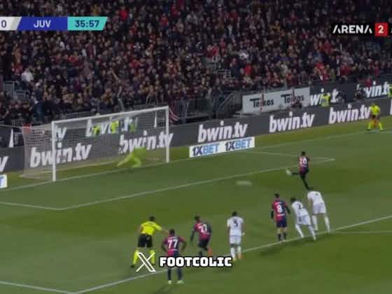 Immagine dell'articolo:Cagliari Juventus, raddoppio di Yerry Mina: primo gol in rossoblù per il colombiano – VIDEO