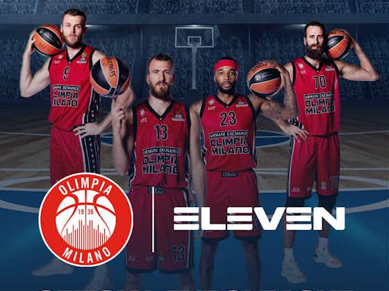 Immagine dell'articolo:Eleven Sports è Official Streaming Partner di Olimpia Milano
