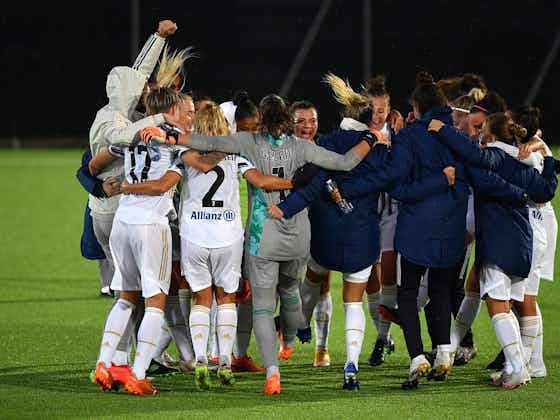 Immagine dell'articolo:Serie A femminile, 5ª giornata: Juventus Women a punteggio pieno